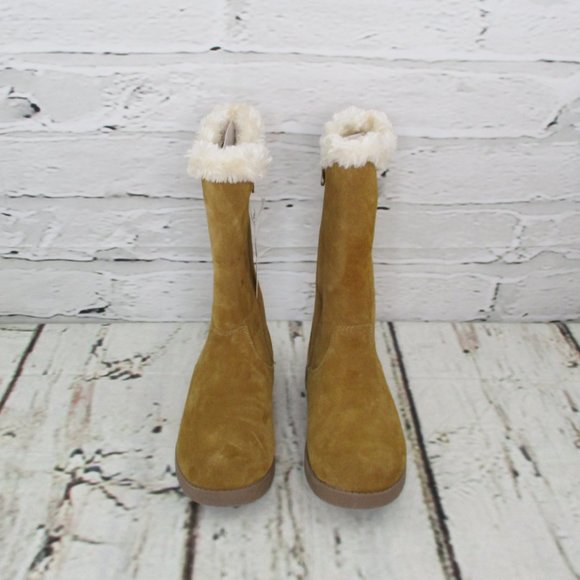 Universal Thread Suede Shearling Boots - Picture 8 of 9